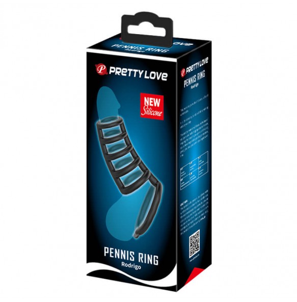 PRETTY LOVE - Rodrigo Penis Ring (Black)